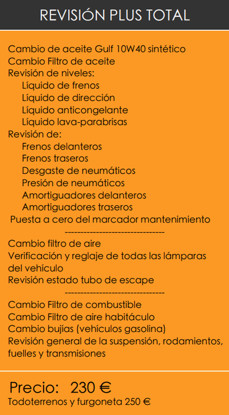 Cambio de aceite en Coslada (Madrid)